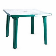 Стол пластиковый квадратный агр (90 х 90 см, зеленый)