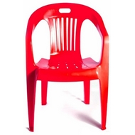 Кресло N5 Комфорт-1 из пластика, цвет: красный