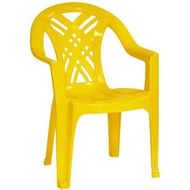 Кресло N6 Престиж-2 из пластика, цвет: желтый