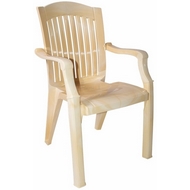 Кресло N7 Премиум-1 серии Лессир из пластика, цвет: самшит