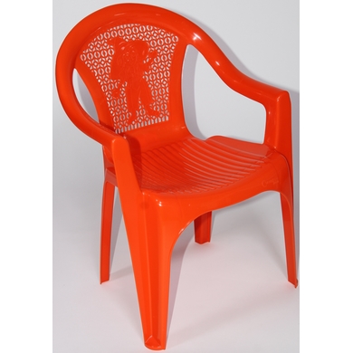 Кресло детское 6610-160-0055 из пластика, цвет: красный