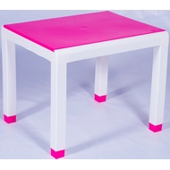 Стол детский 6610-160-0056 из пластика, цвет: розовый