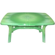 Стол прямоугольный Премиум серии Лессир из пластика, цвет: весенне-зеленый