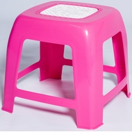 Табурет детский 6610-160-0060 из пластика, цвет: розовый