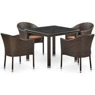 Комплект мебели из иск.ротанга Рикон (T257A-Y350A-W53 4PCS Brown)