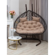 Подвесное кресло Bueno Grande 2XL (коричневое, подушка бежевая)