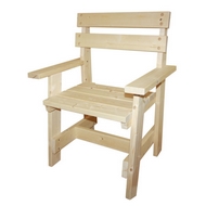 Кресло Кострома из хвойных пород древесины