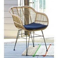 Стул Адриан (бежевый/синий)