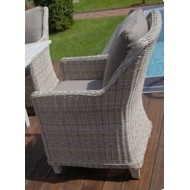 Кресло из иск. ротанга Тоскана (с подушкой)