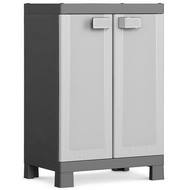 Шкаф из пластика Logico Low Cabinet, цвет серый