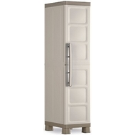 Шкаф из пластика Excellence 1 Door Cabinet, цвет бежевый
