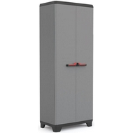 Шкаф из пластика Stilo Utility Cabinet, цвет темно-серый, черный