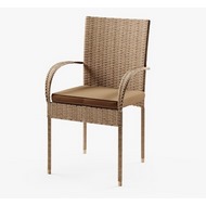 Плетеное кресло под ротанг Сантос (wood)