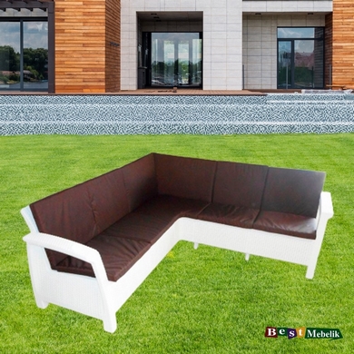 ������� ����� Yalta Corner Set White Premium � ��������� �� ������