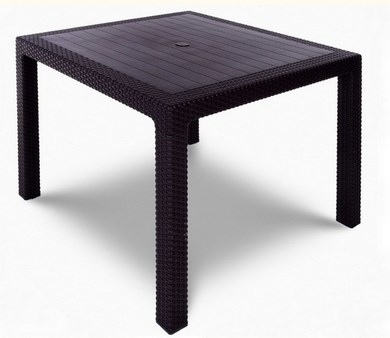    Yalta Kvatro Table hocolate
