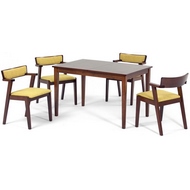 Обеденный набор мебели LWM-SF-12808S53-E300_LW1602-3 (стол и 4 кресла)