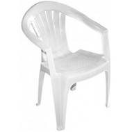 Кресло Самба (белый пластик)