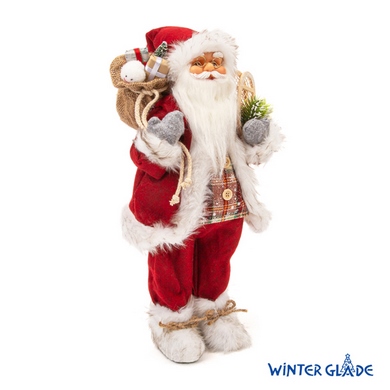 Фигурка Дед Мороз 46 см, красный