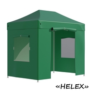 Тент дачный Helex 4321 3х2х3м  зеленого цвета