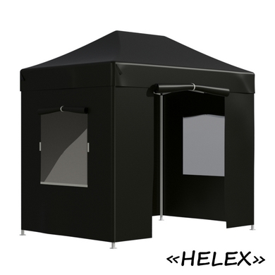 Тент дачный Helex 4322 3x2х3м  черного цвета