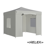 Тент дачный Helex 4330 3x3х3м  белого цвета