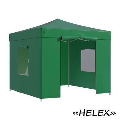 Тент дачный Helex 4331 3x3х3м  зеленого цвета
