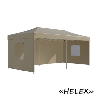Тент дачный Helex 4362 3x6х3м  бежевого цвета