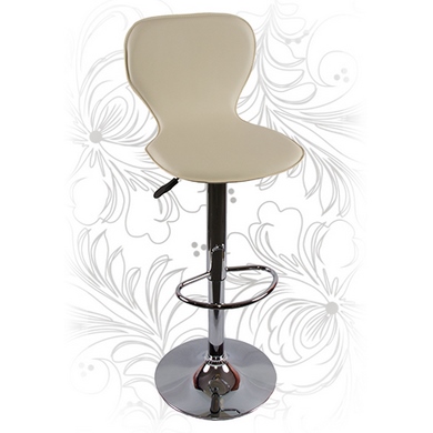 Барный стул LM-2640, цвет: кремовый