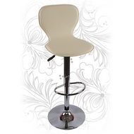 Барный стул LM-2640, цвет: кремовый