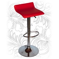 Барный стул LM-3013, цвет: красный