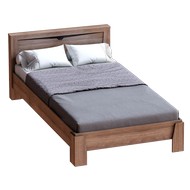 Кровать полутороспальная Соренто 1200 дуб стирлинг (спальное место 120х200 см)