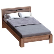 Кровать двухспальная Соренто 1400 дуб стирлинг (спальное место 140х200 см)
