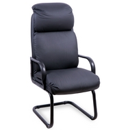 Офисное кресло для посетителей Надир стандарт конференц (экокожа)