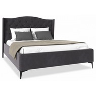 Кровать двуспальная Tango серый