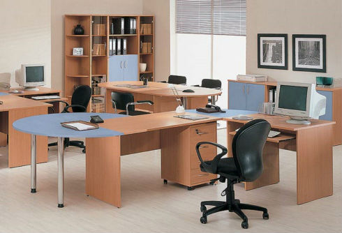 Модульная мебель для офиса из набора Imago (Имаго) в варианте комплектации 3