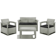 Набор мебели Soft 4 (светло-серый, тёмно-серый)
