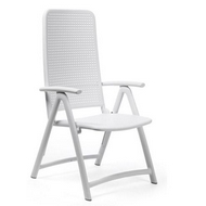 Кресло складное пластиковое, Darsena цвет белый 40316.00.000
