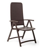 Кресло складное пластиковое, Darsena цвет кофе 40316.05.000