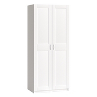 Шкаф 2-х дверный Макс широкий (белый)