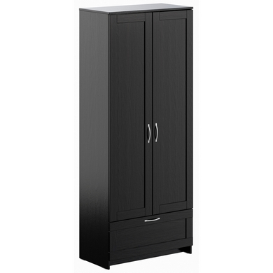 Шкаф для одежды Сириус 2 двери и 1 ящик (дуб венге)