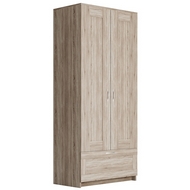 Шкаф комбинированный Сириус 2 двери и 1 ящик (сонома)