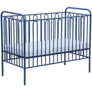 Детская кроватка Polini kids Vintage 110 (синяя)