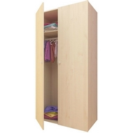 Двухдверный шкаф Polini Simple (натуральный)